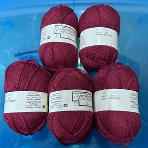 Lamb's Pride Romantic Ruby Yarn